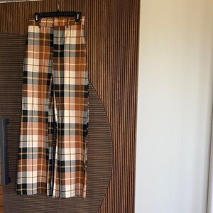 Free People Jules plaid pants